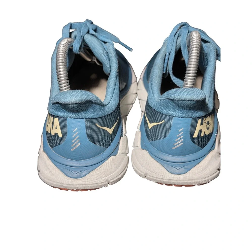 Hoka Arahi 6 Womens Running Shoes Teal Blue Yellow Stability Sneakers 1123195